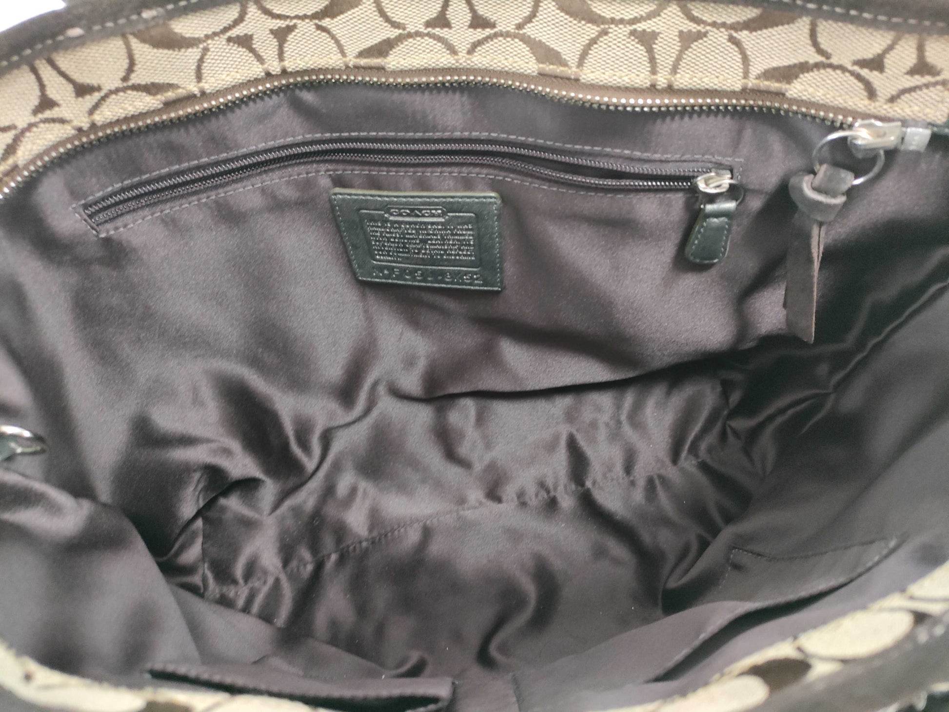 COACH Signature Coach 5-Point Summary Tote Bag