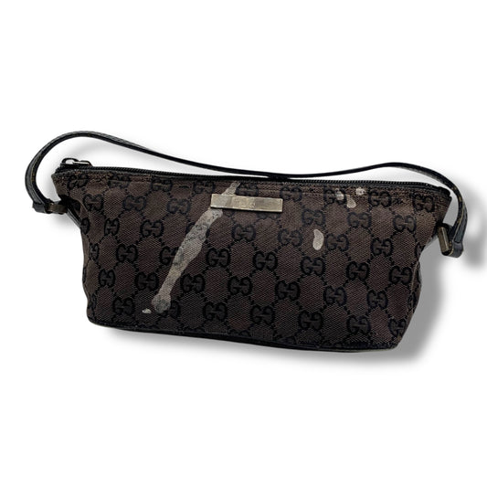 GUCCI GUCCI Gucci Accessory Pouch Canvas Handbag