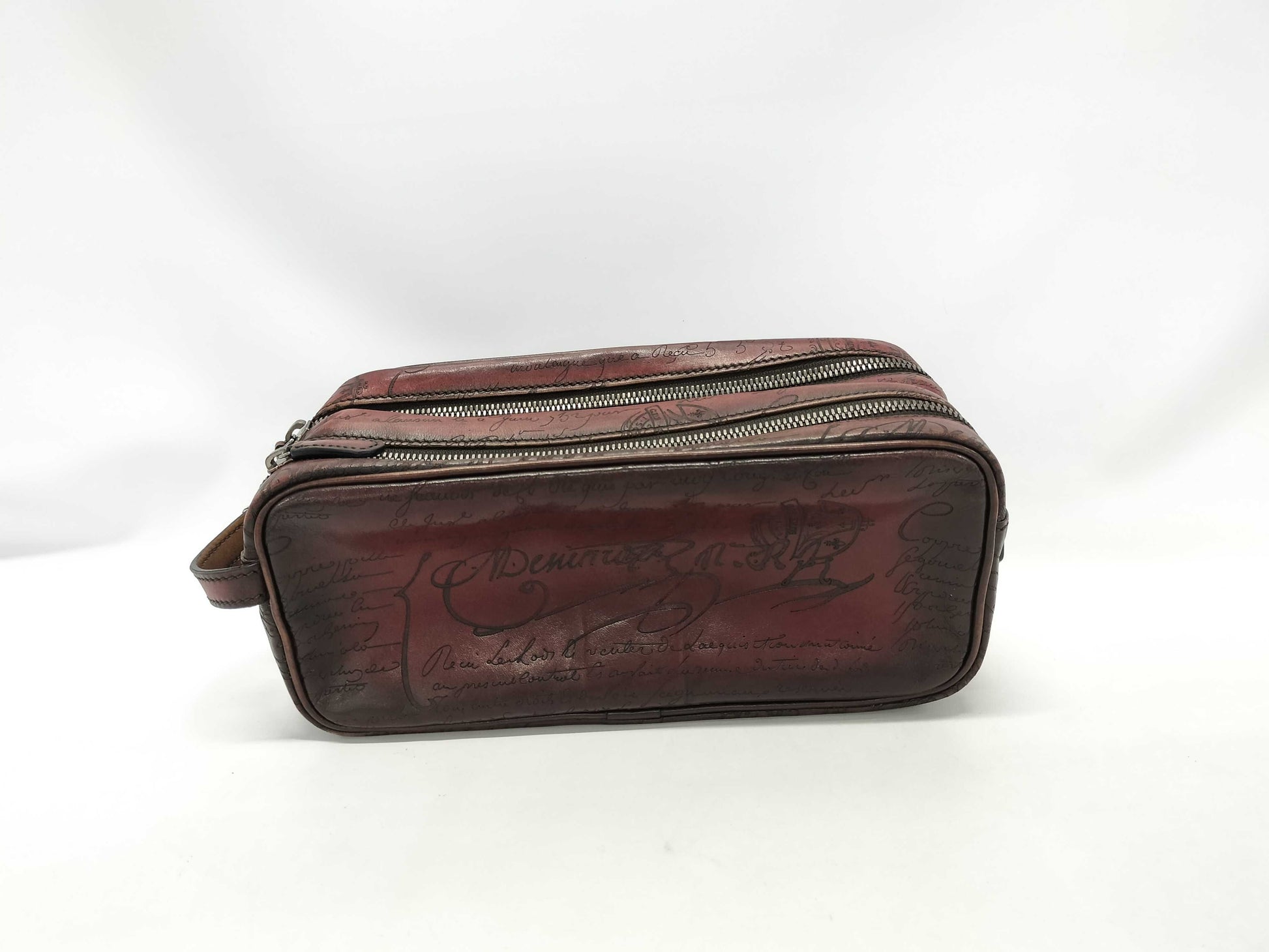 Berluti Berluti Leather Second Bag Formula 1003 Calligraphy Second Bag