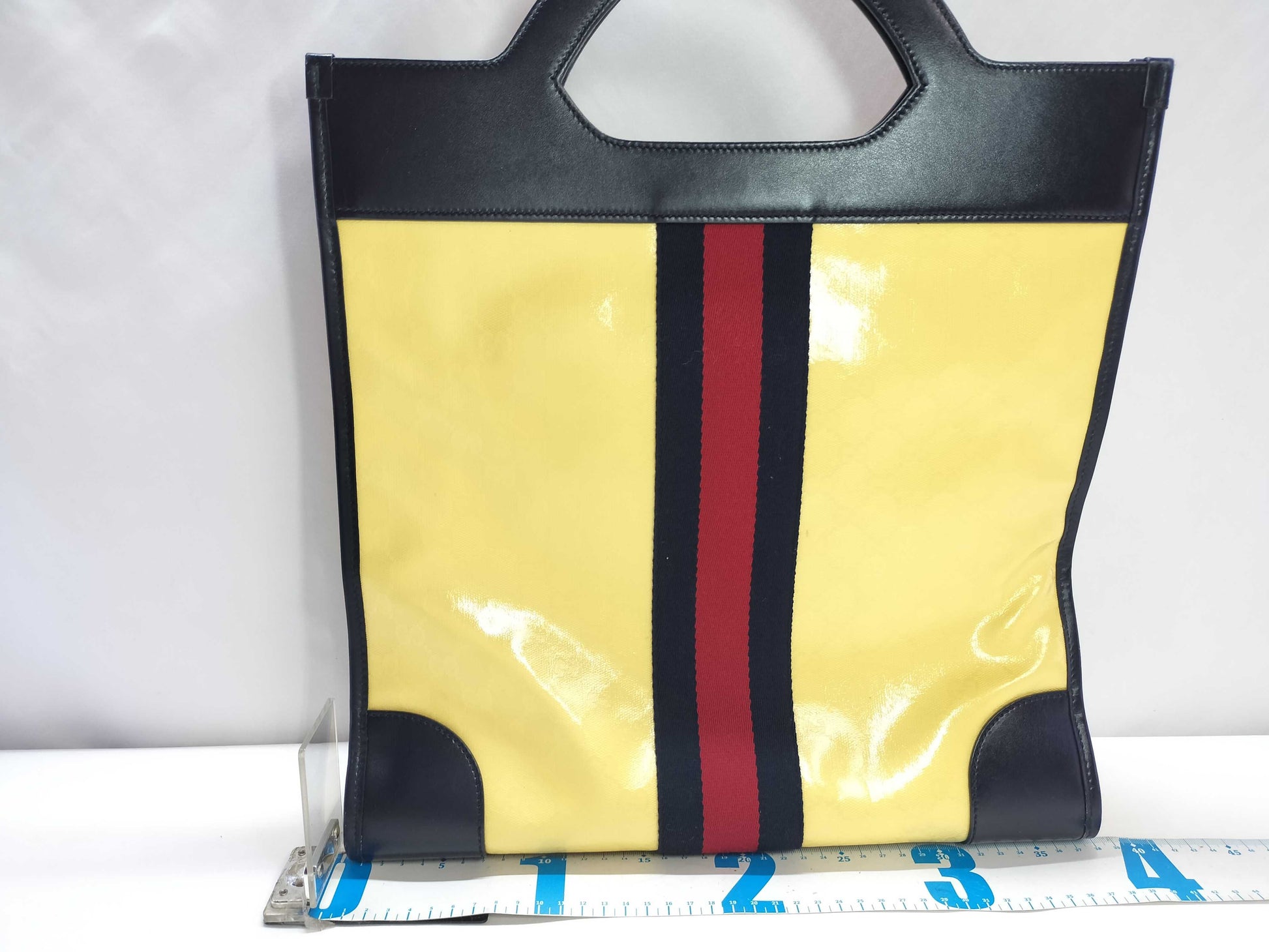 GUCCI GUCCI Gucci GG Imprime Interlocking Sherry Line Handbag Shopper Tote Bag