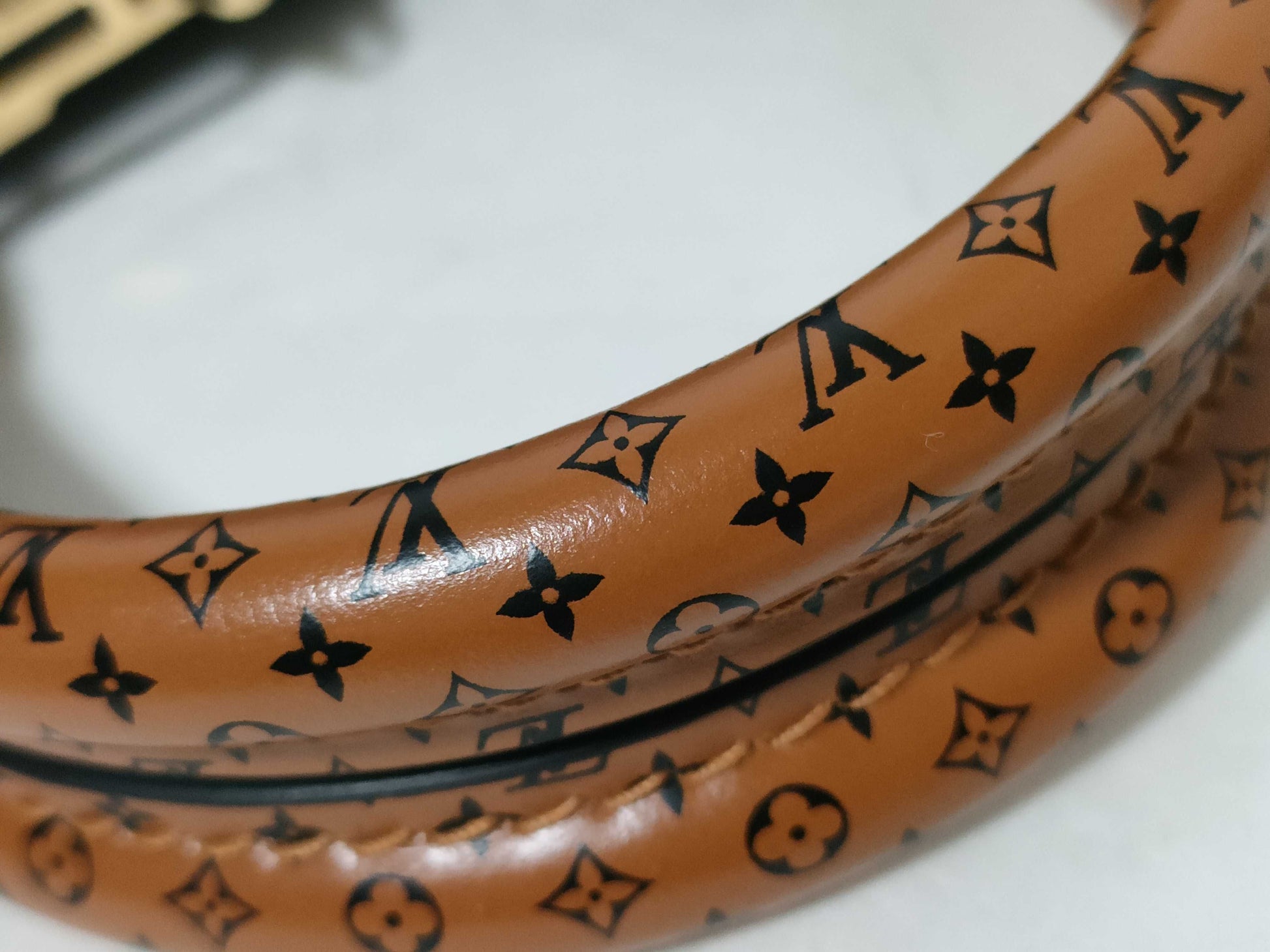 LOUIS VUITTON Alma BB M55048 Maltage Denim Handbag