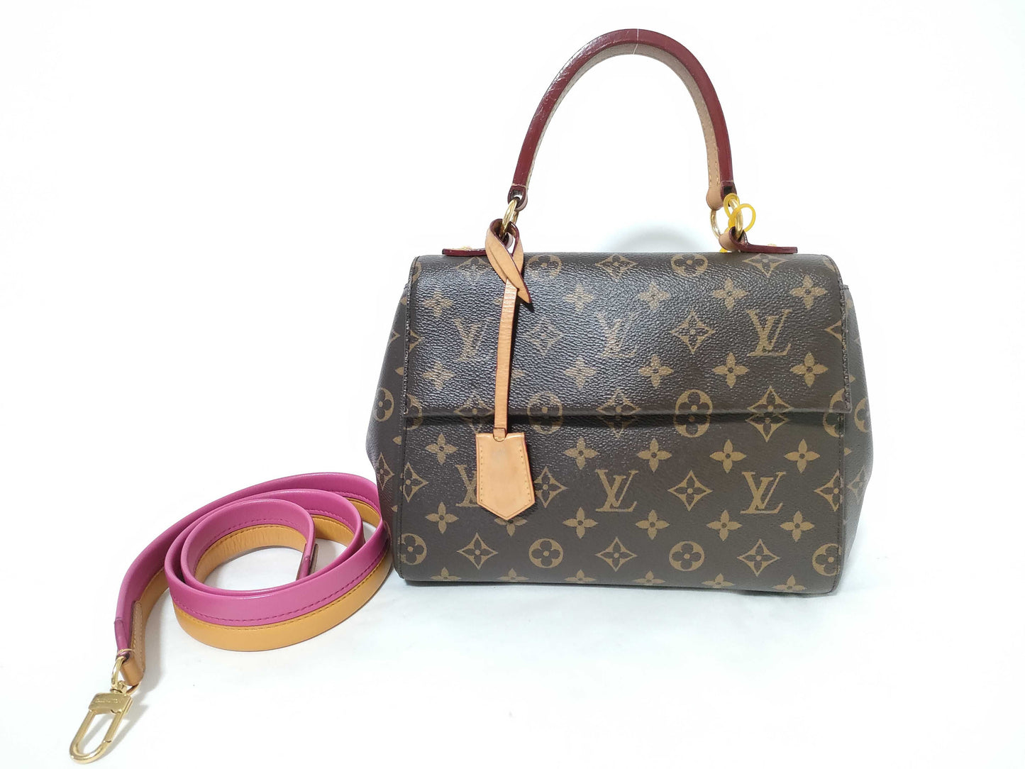 LOUIS VUITTON Monogram Cluny BB Handbag
