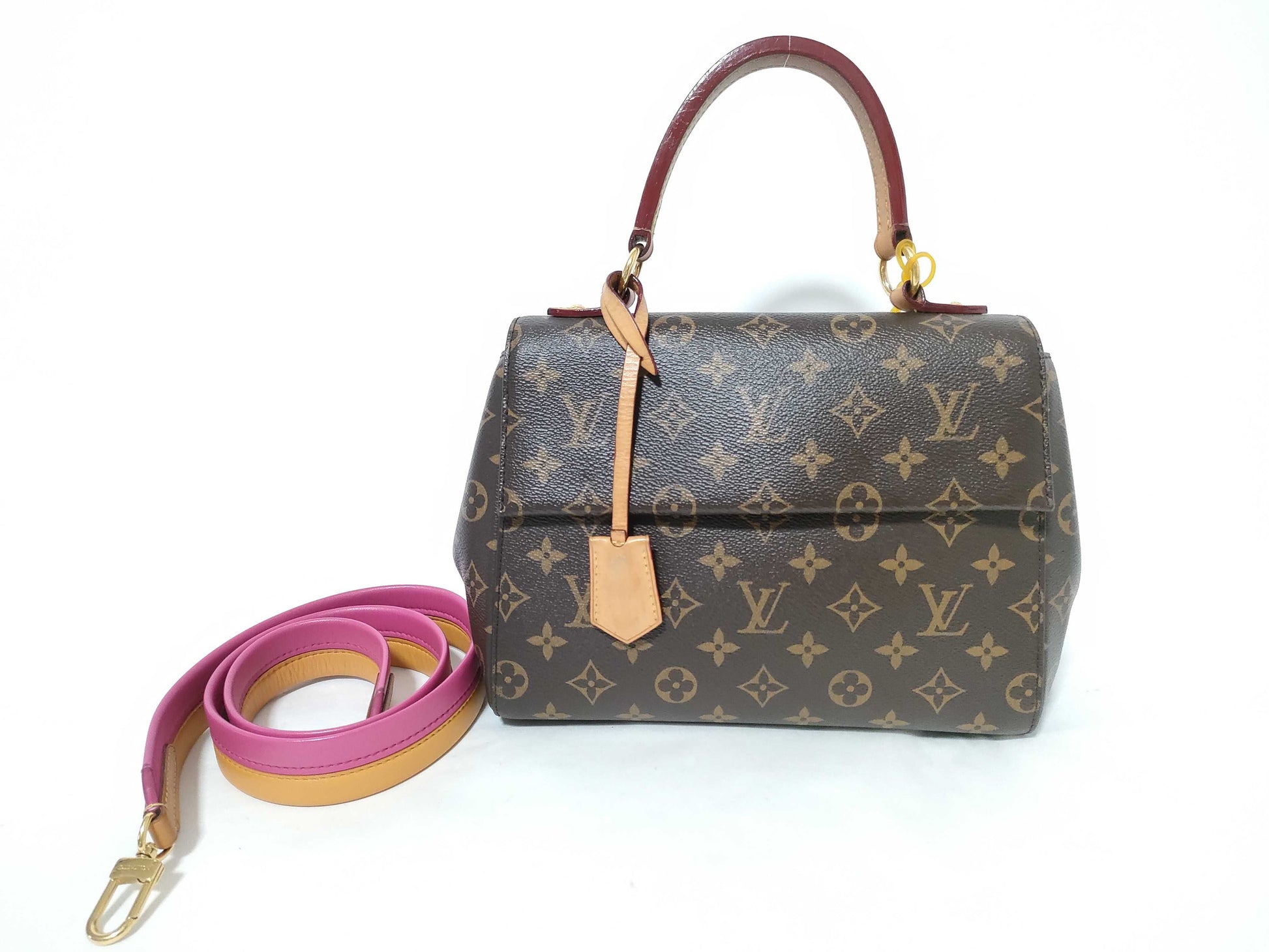 LOUIS VUITTON Monogram Cluny BB Handbag