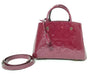 LOUIS VUITTON Vernis Louis Vuitton Monogram Vernis Montaigne BB Handbag