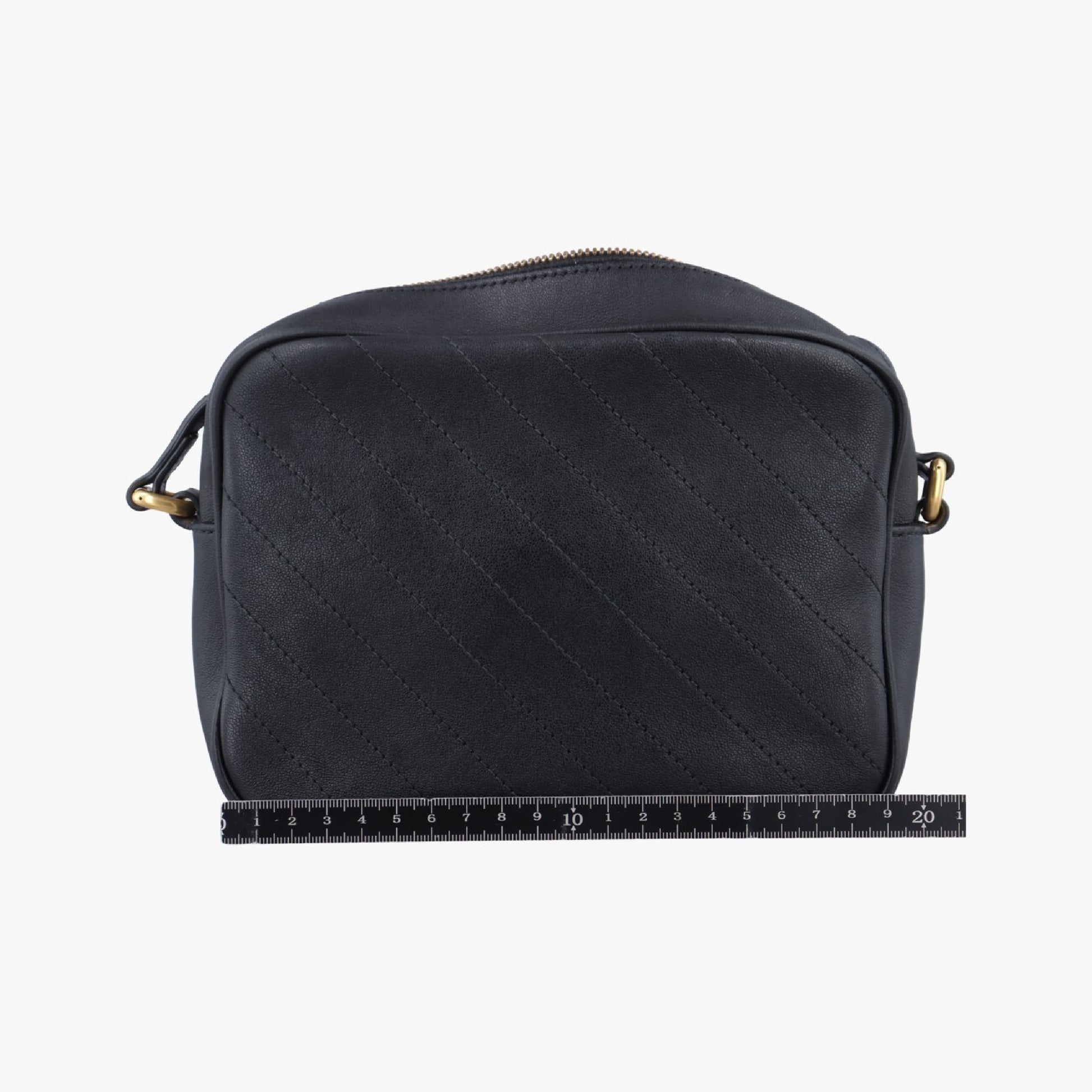 GUCCI Blondie Black Leather 742360G041258193 Shoulder Bag