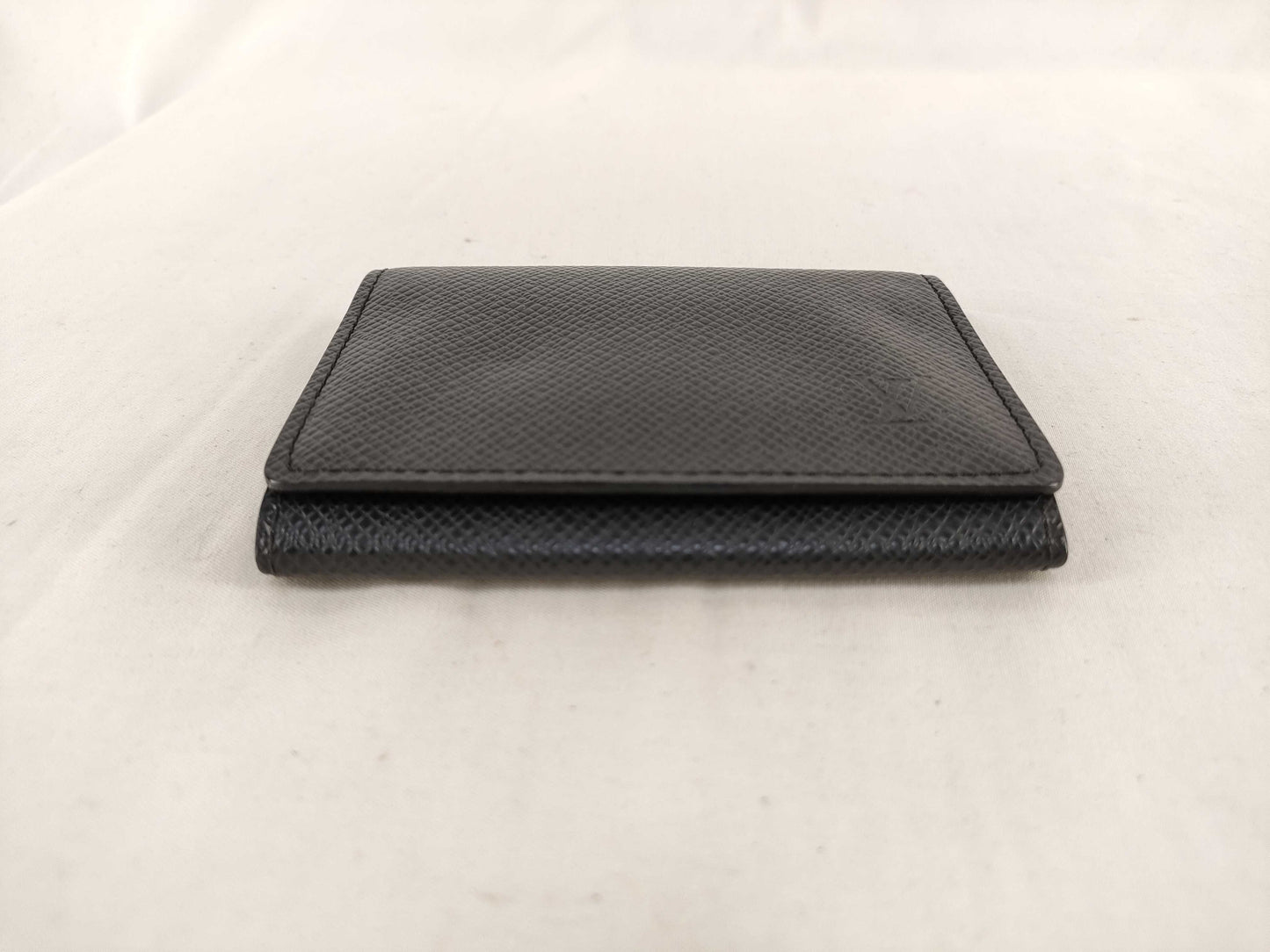 LOUIS VUITTON Taiga Louis Vuitton/Business Card Envelope Card Case, Pass Case, Business Card Holder