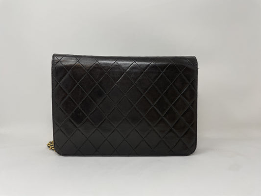 CHANEL CHANEL Shoulder Bag Matlasse Cocomark Gold Fittings Push Lock Shoulder Bag