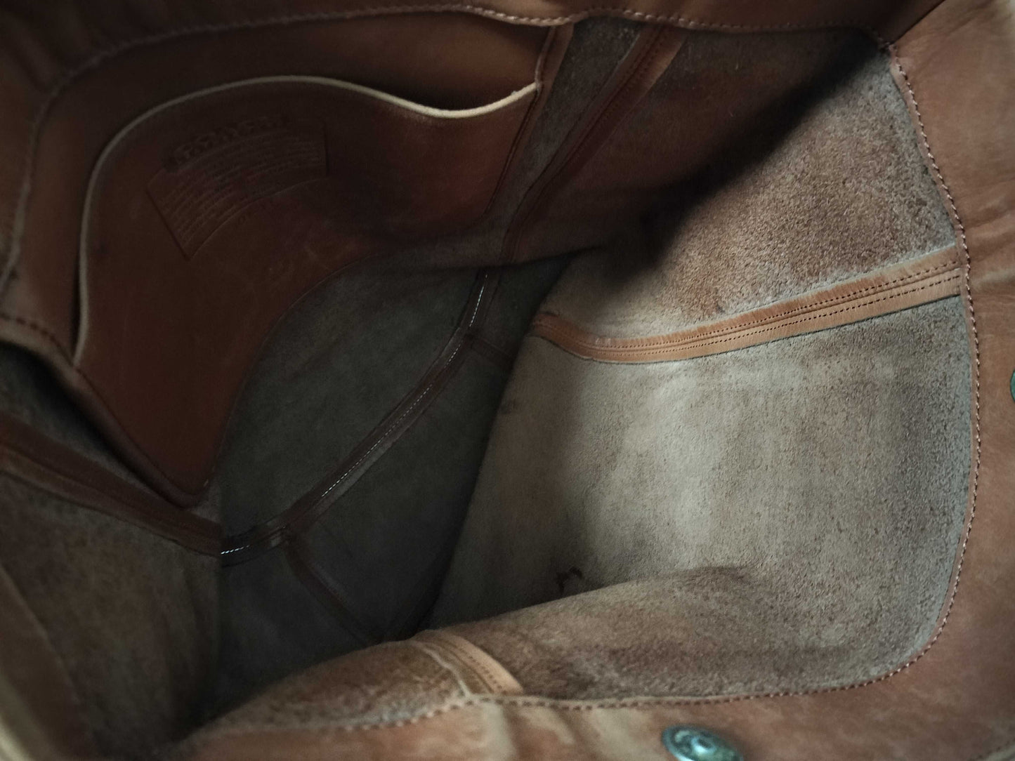 COACH Old Coach Drawstring Shoulder Bag 2-Piece Set Tote Bag