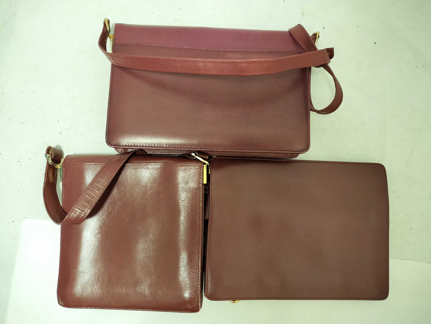 Cartier Must Cartier Must Line Shoulder Bag 3-Piece Set
