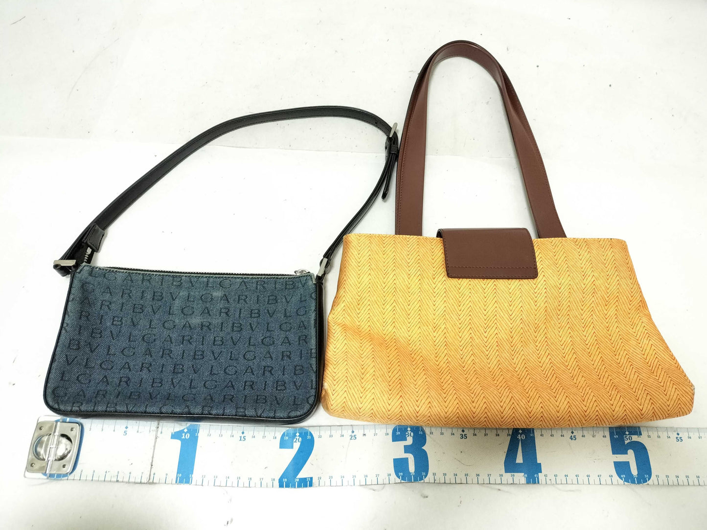 BVLGARI Logomania Bvlgari Accessory Pouch Tote Logomania 2-Piece Set Shoulder Bag