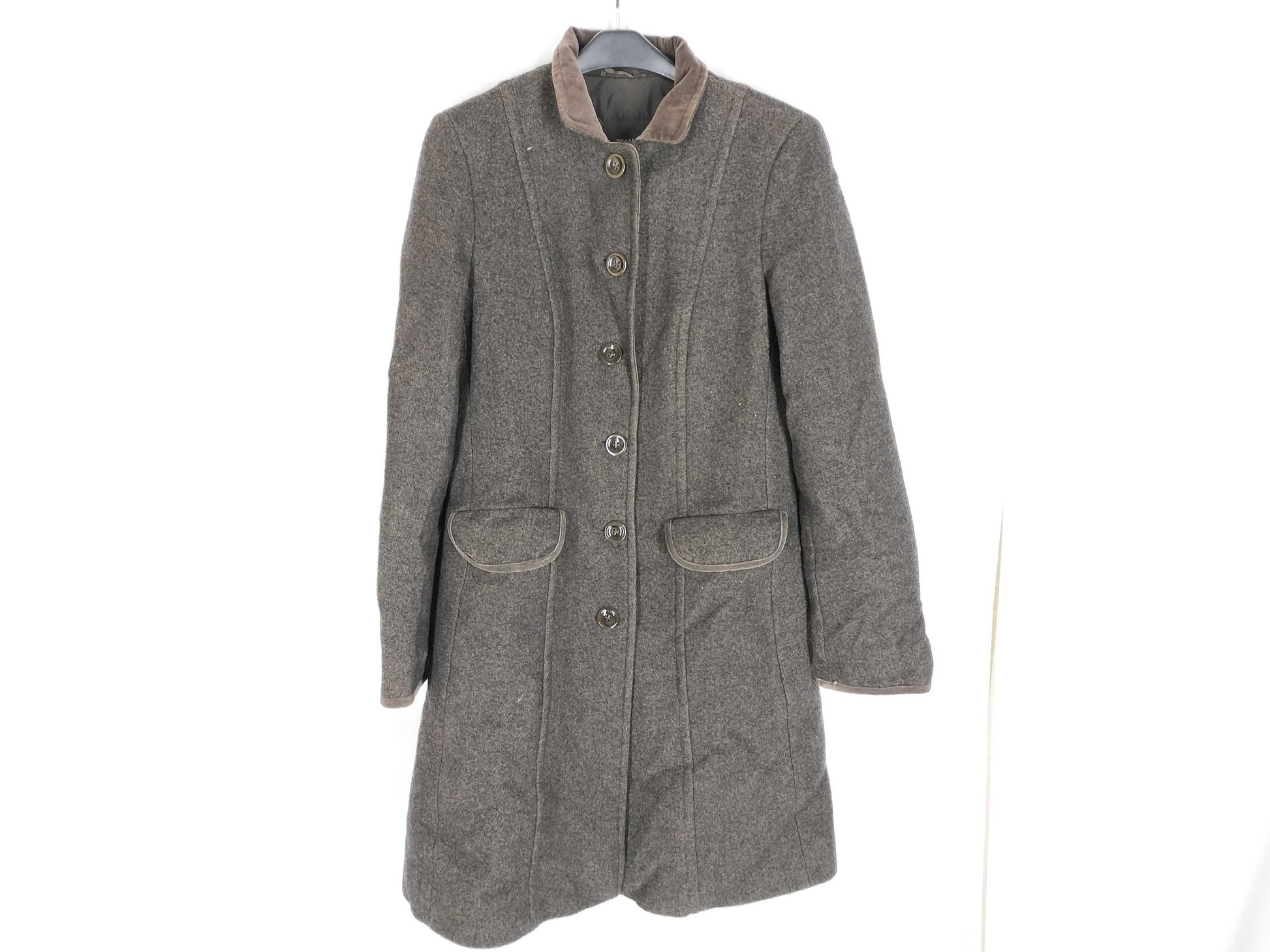 MaxMara Women's Quilted Wool Trench Coat