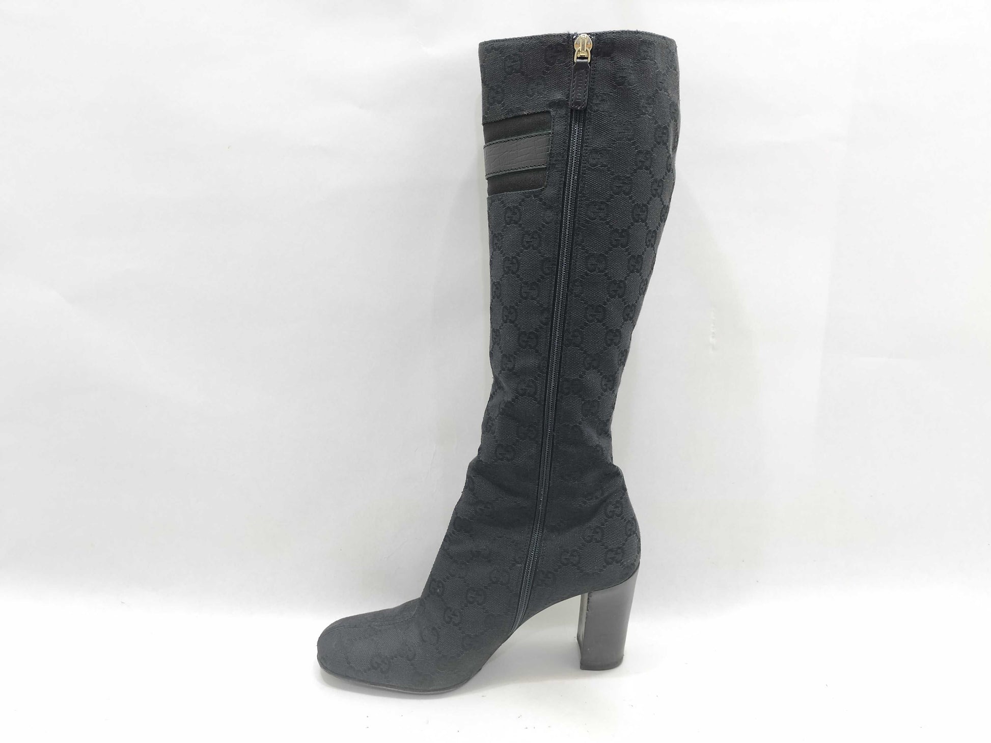 GUCCI GG Canvas Gucci GG Canvas Long Boots Other Shoes