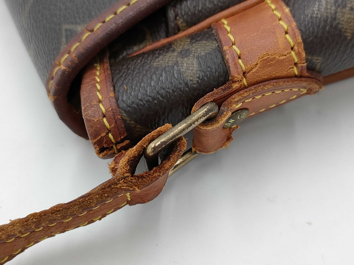 LOUIS VUITTON Monogram Sologne M42250 Brown Shoulder Bag