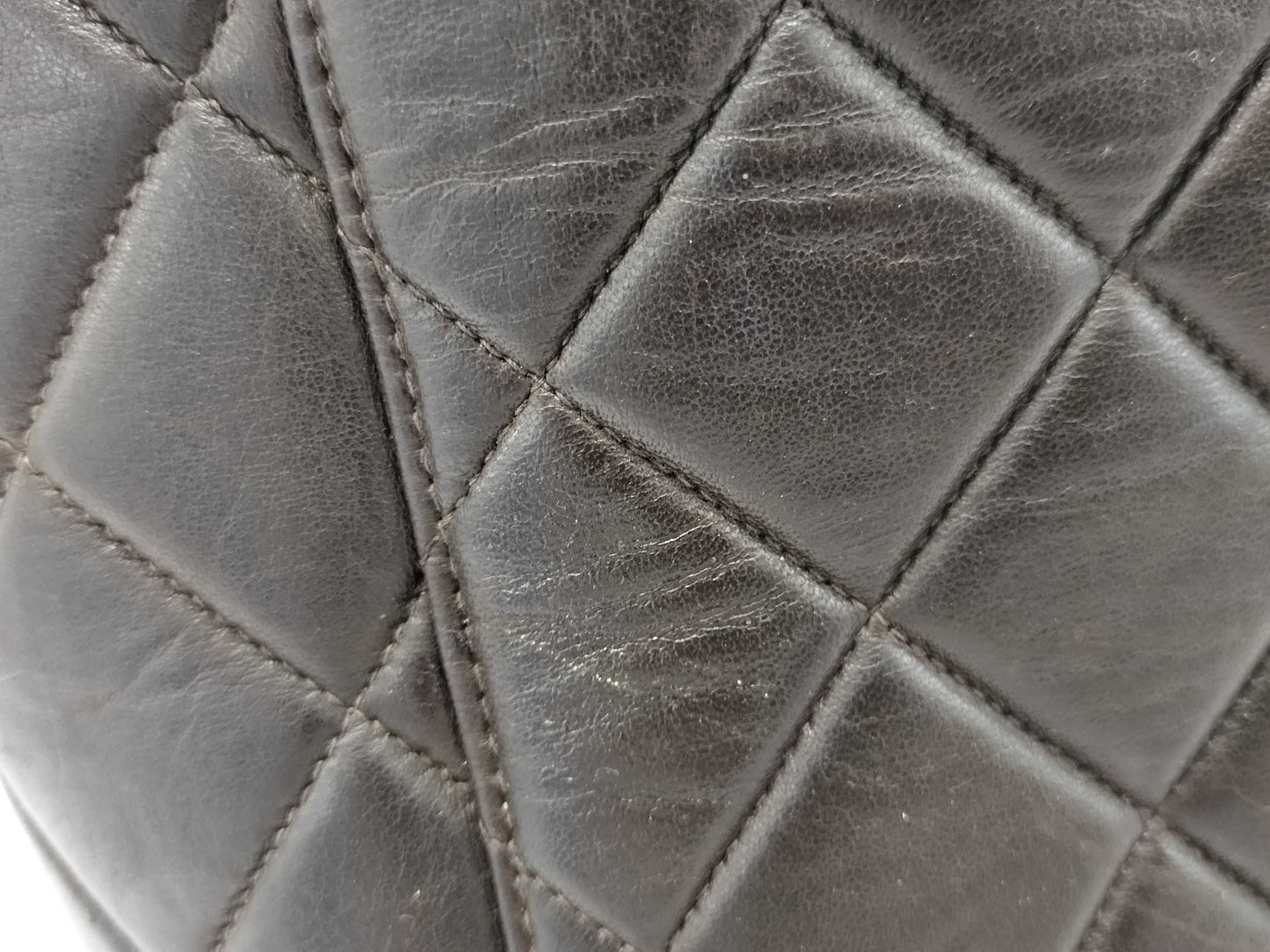 CHANEL Reissue Tote Lambskin Dark Brown Tote Bag