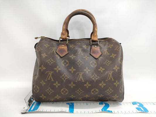 LOUIS VUITTON Monogram Speedy 25 M41528 MI0991 Handbag