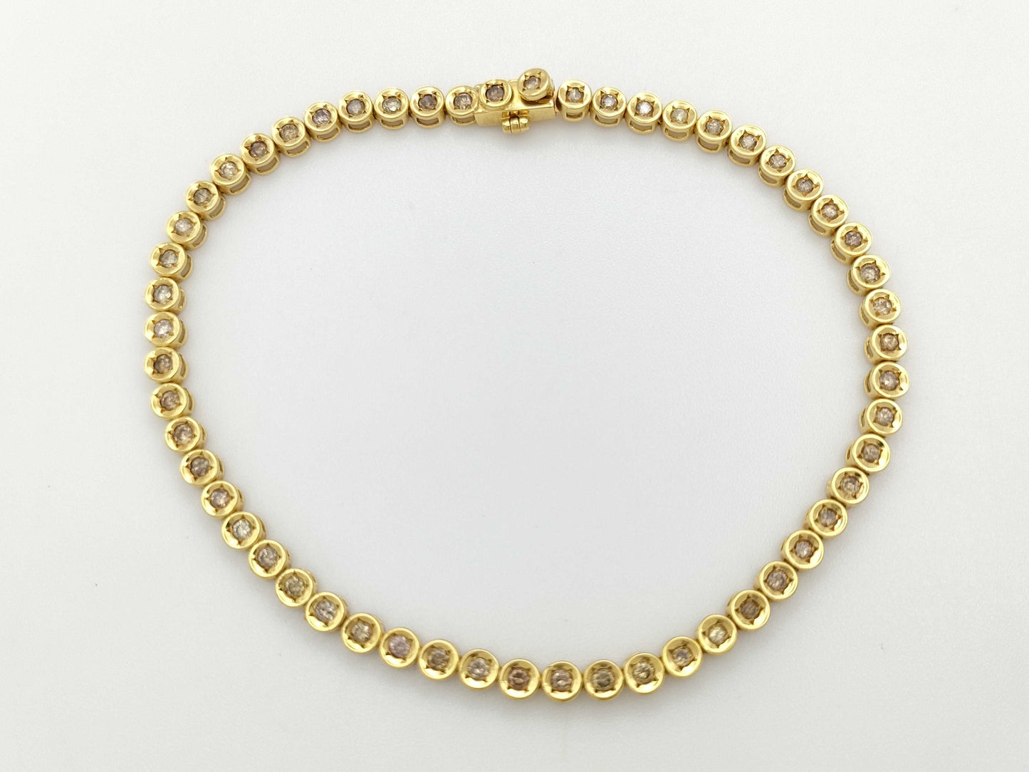 D1.00ct K18 6.2g Bracelet Bangle