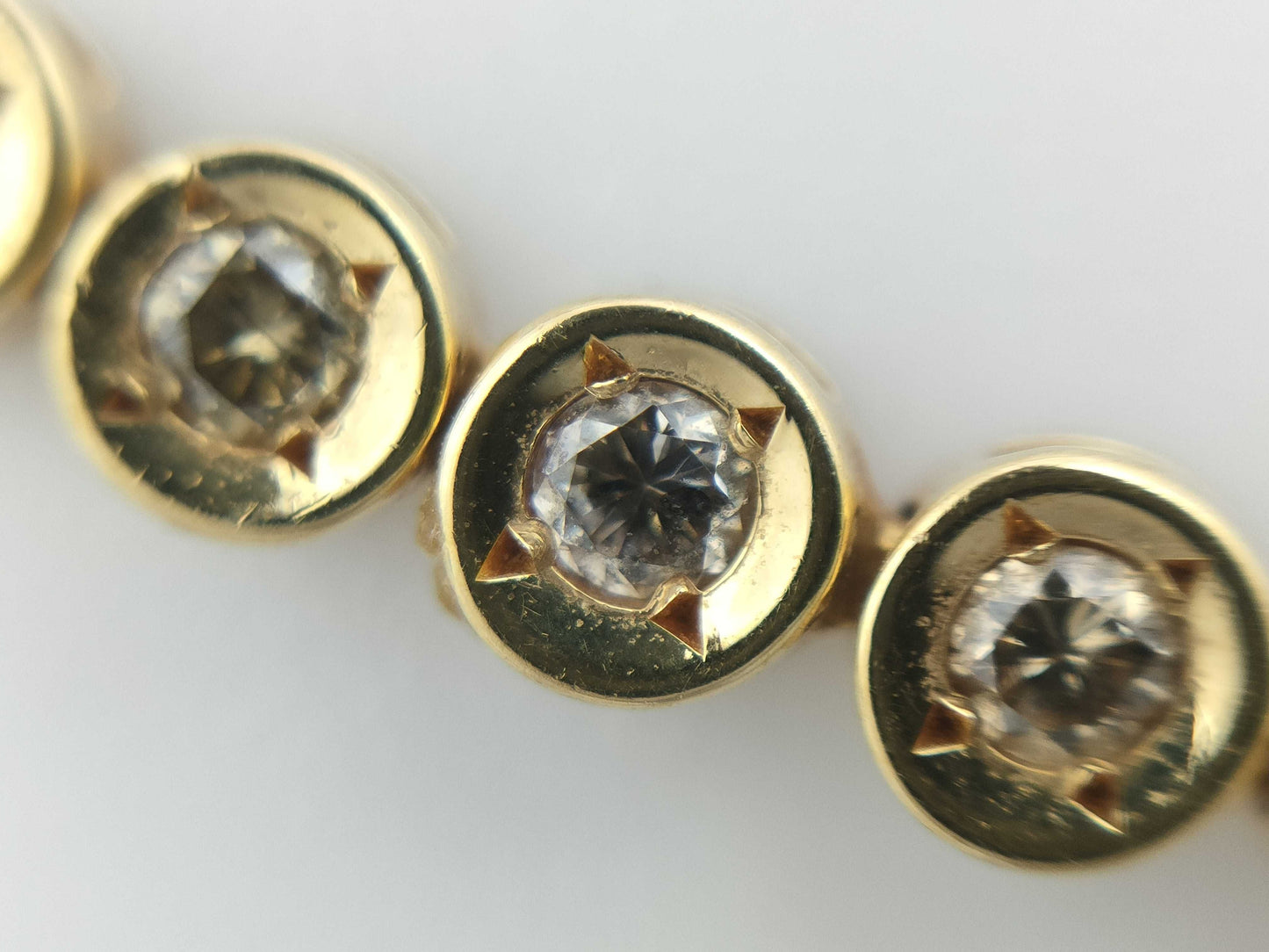 D1.00ct K18 6.2g Bracelet Bangle