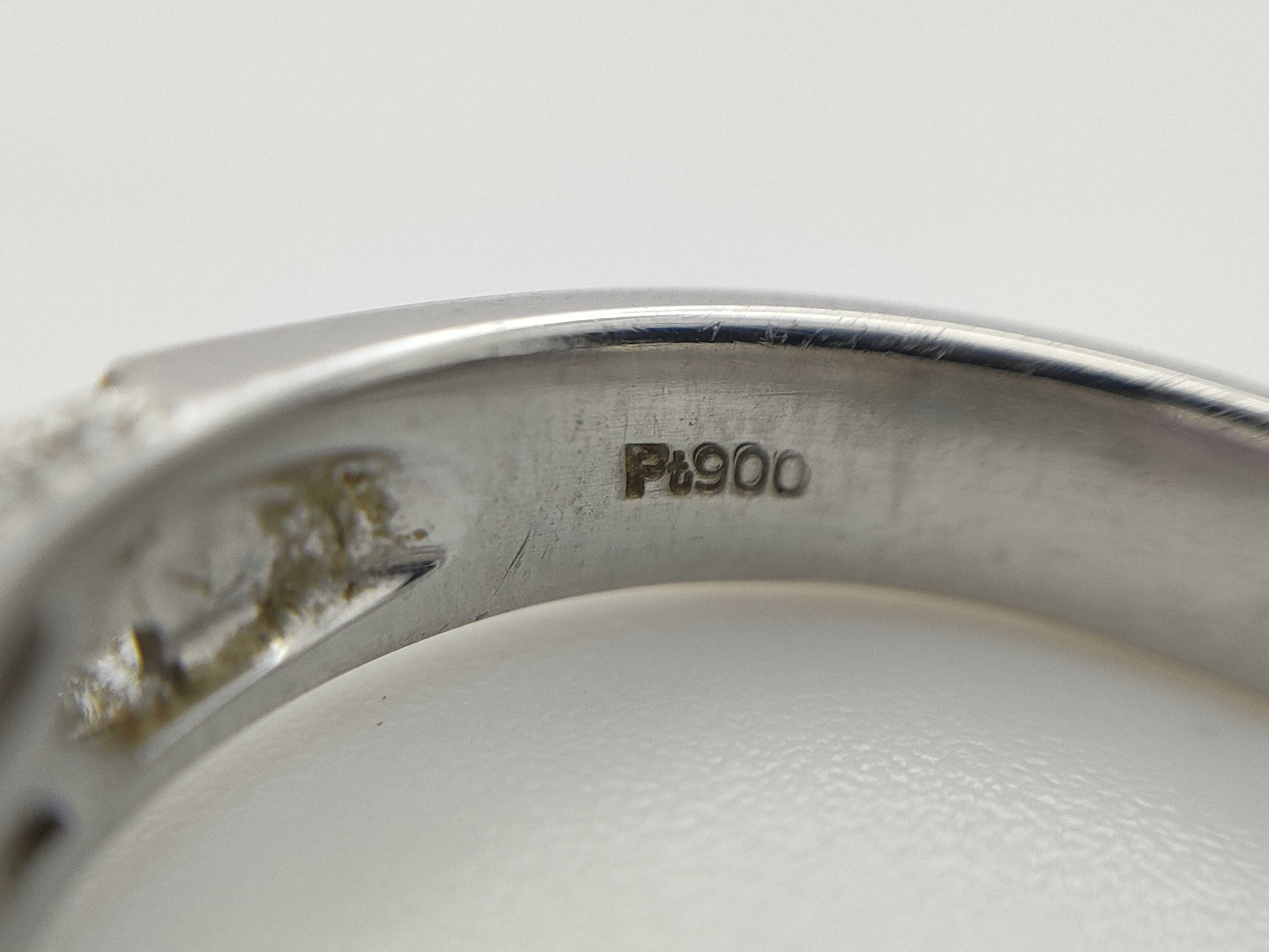 R1.598ct D1.04ct Pt900 8.9g Ring