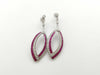 R3.25ct D1.05ct K18WG 5.6g Earrings