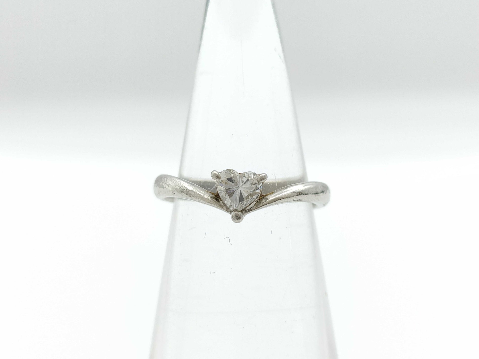 D0.220ct Pt900 2.4g Ring