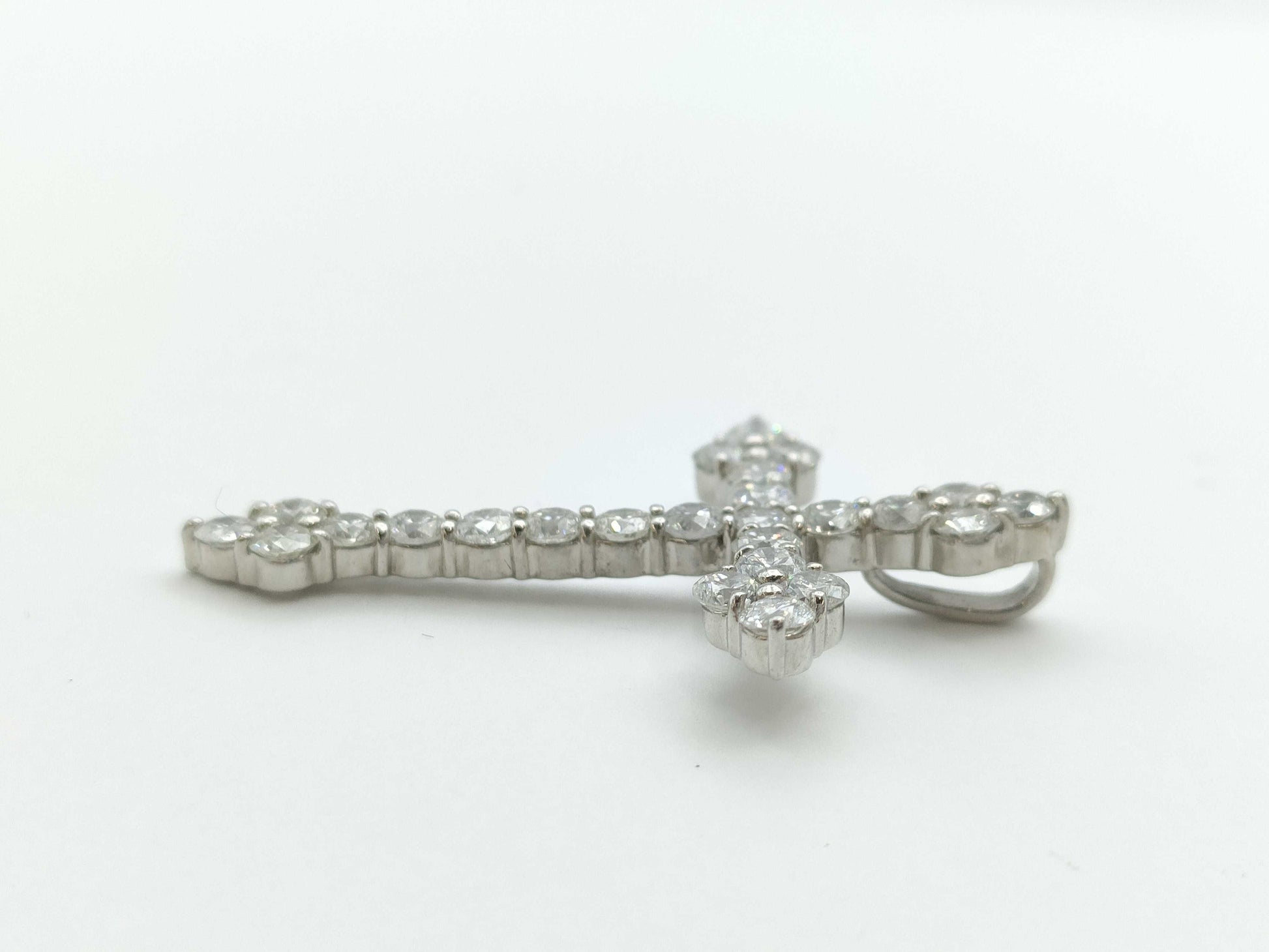 Cloth D2.00ct Pt900 4.2g Pendant Top