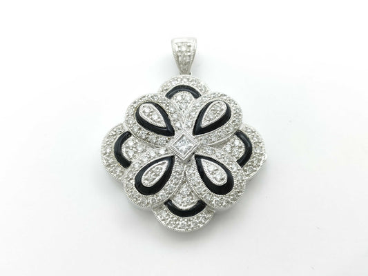 Colored Stone D0.92ct K18 12.8g Pendant Top