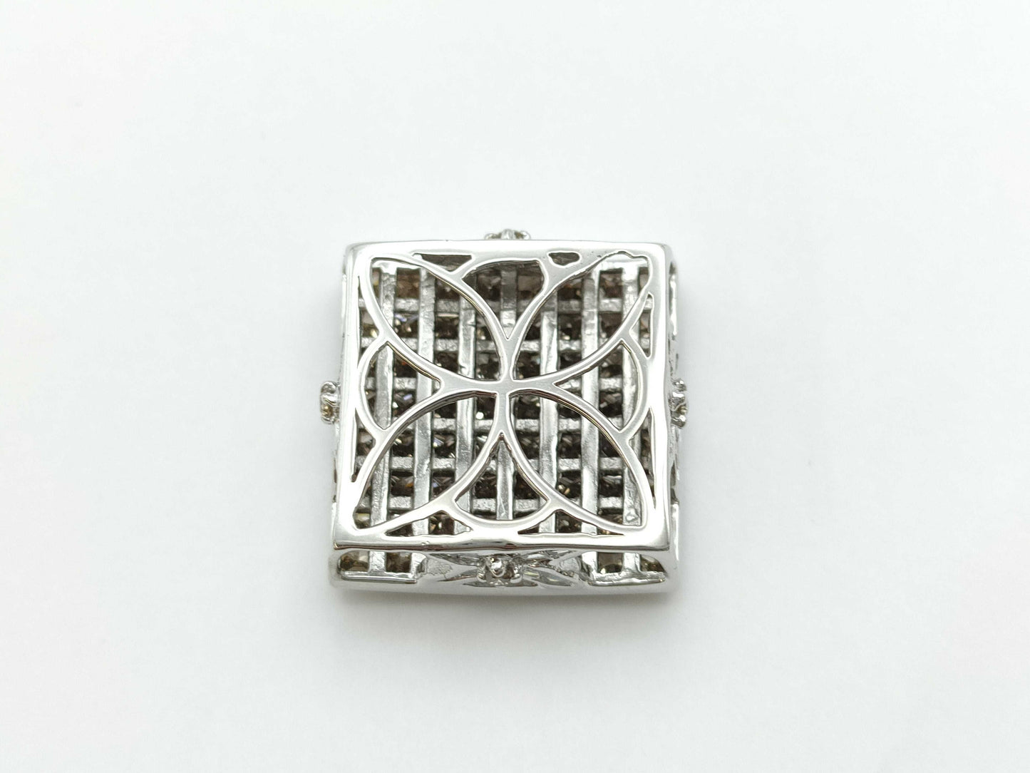 D3.33ct K18WG 4.0g Pendant Top