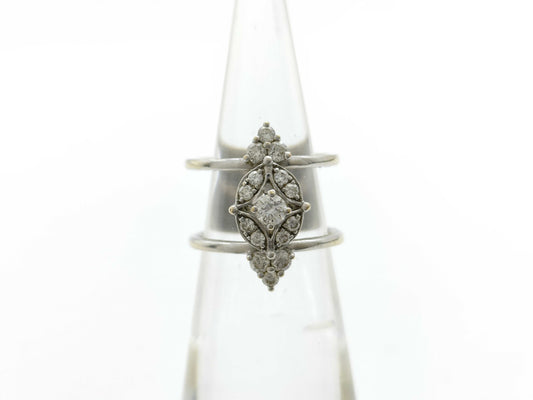 D0.393ct K18 4.0g Ring