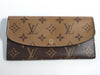 LOUIS VUITTON Monogram LOUIS VUITTON M82157 Portefeuille Emilie Monogram Reverse Long Wallet RFID Wallet