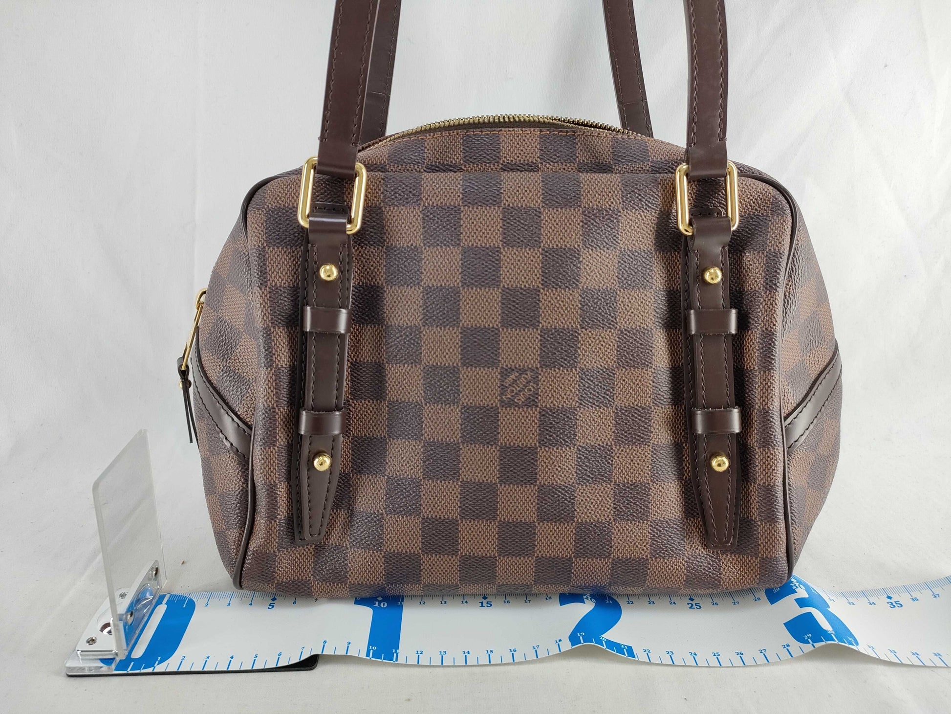 LOUIS VUITTON Damier LV Damier Livington PM N41157/FL3190 Handbag