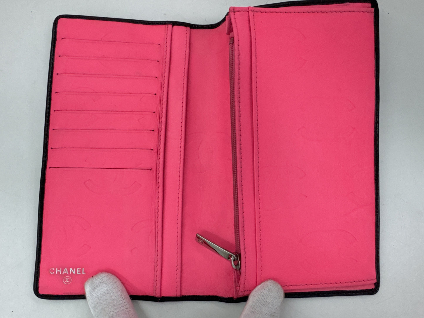 CHANEL Cambon Line Wallet Wallet