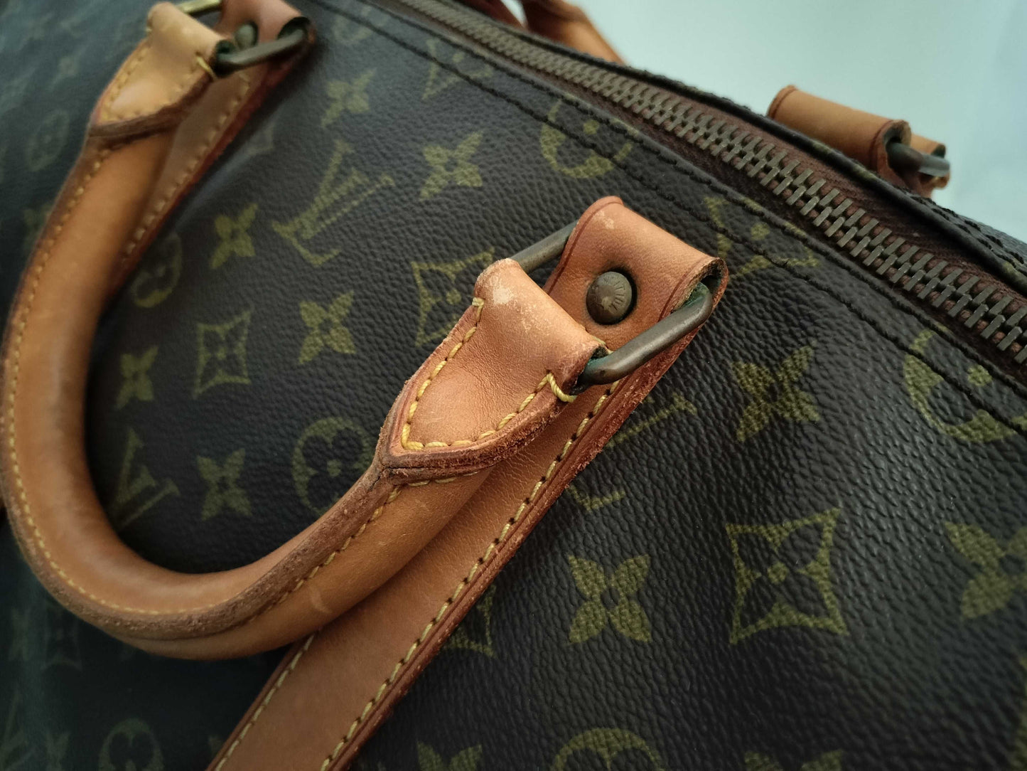 LOUIS VUITTON Monogram Louis Vuitton Keepall 55 Monogram Boston Bag Boston Bag