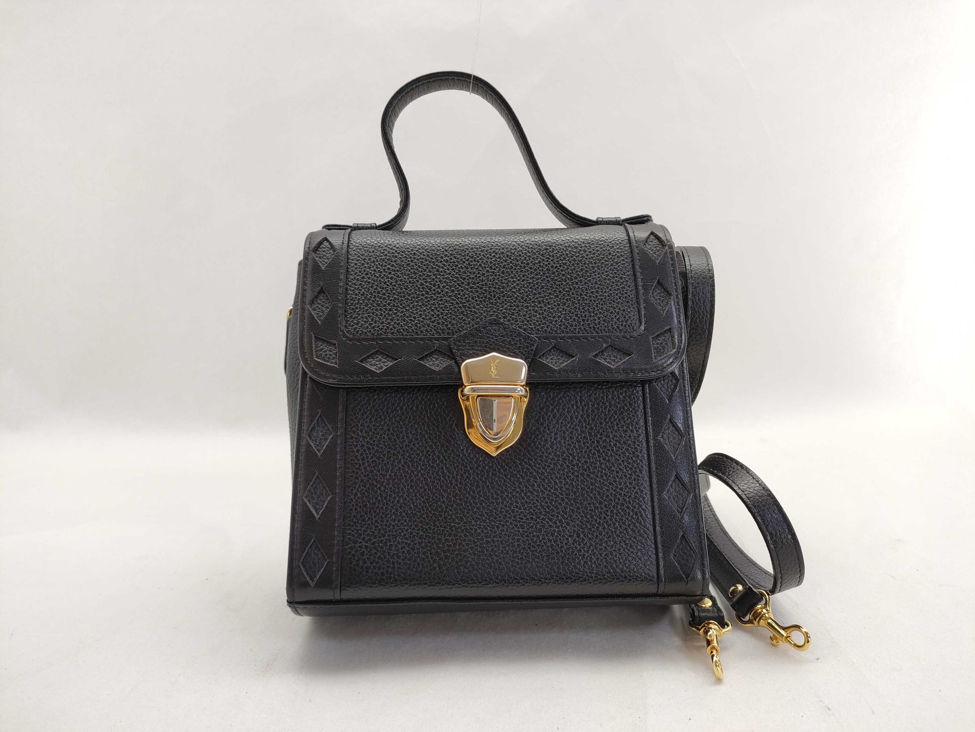 Yves Saint Laurent Yves Saint Laurent Handbag Leather Shoulder Bag 2WAY Handbag