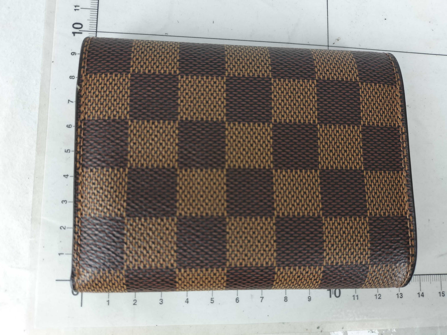 LOUIS VUITTON Damier Ebene Portefeuille Victorine Wallet