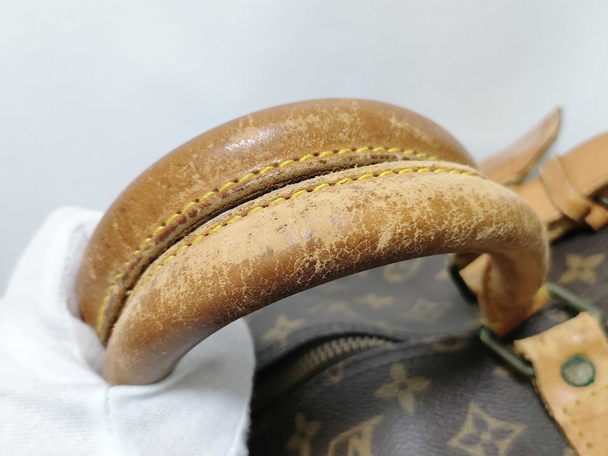 LOUIS VUITTON Monogram LV Keepall Monogram 874 Boston Bag