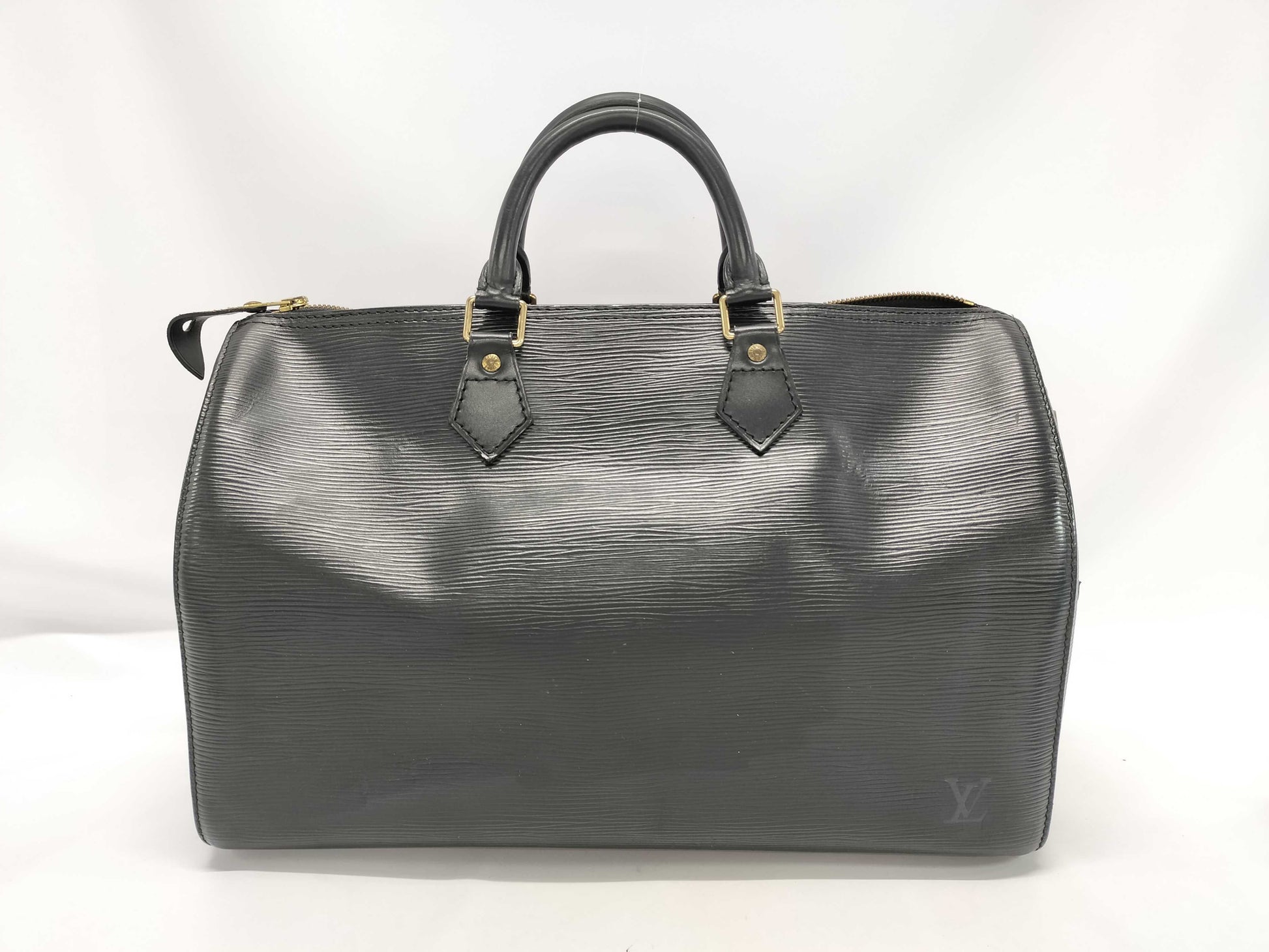 LOUIS VUITTON Louis Vuitton Louis Vuitton Speedy 35 Epi Noir M42992 Handbag