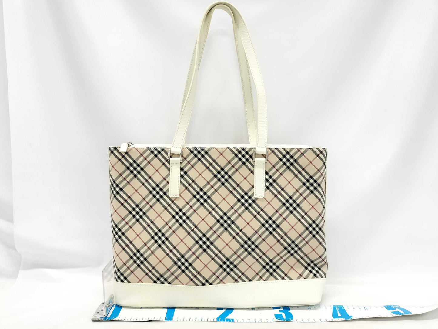 BURBERRY BURBERRY Tote Bag Handbag Nova Check Tote Bag
