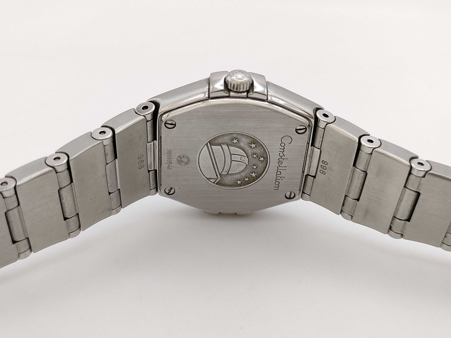 OMEGA 123.10.24.60.51.001 90689546 Black Dial Quartz Women's Watch