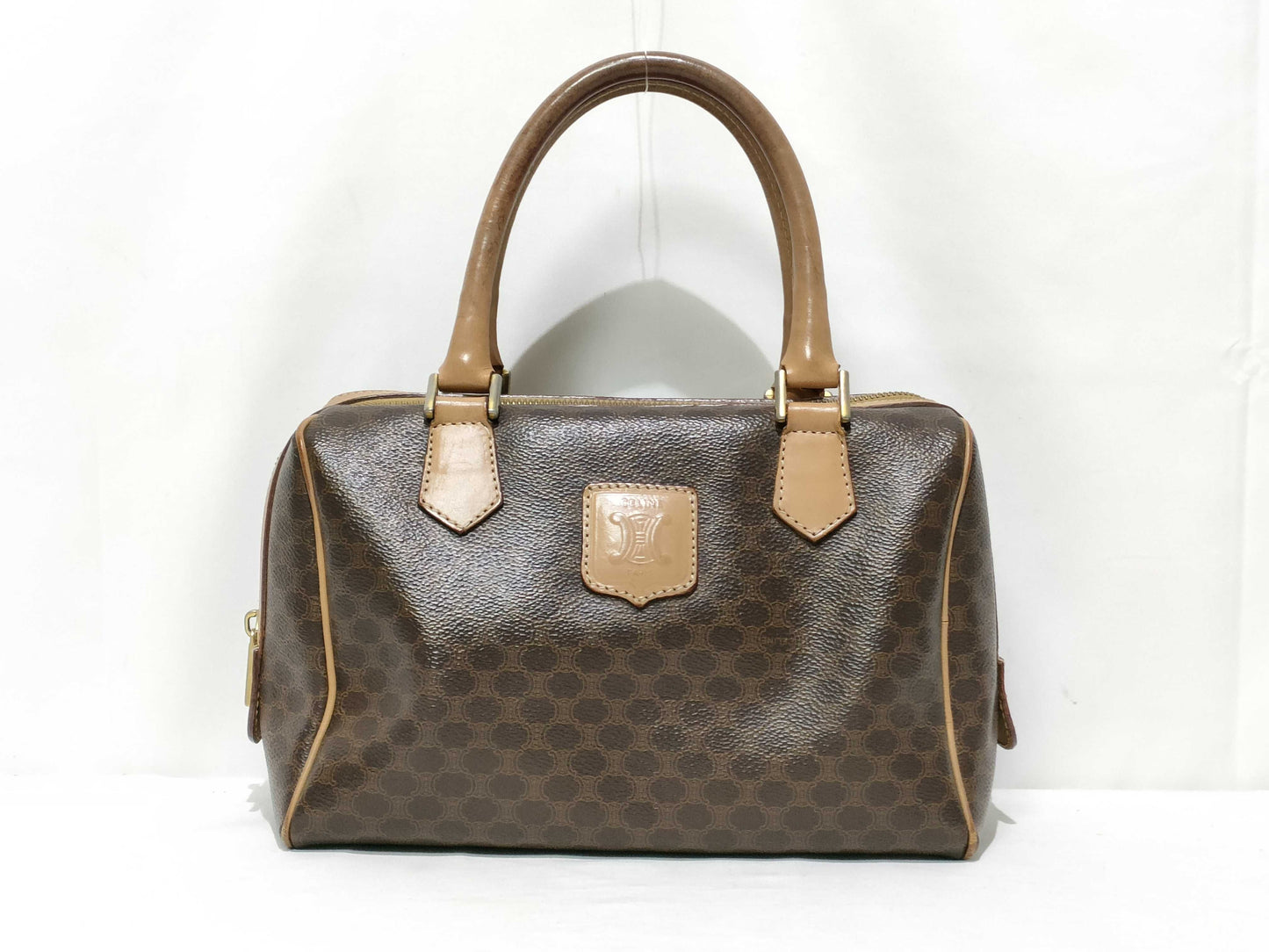 CELINE CELINE Mini Boston Macadam Bag