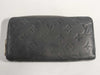 LOUIS VUITTON Louis Vuitton Zippy Wallet Monogram Empreinte Noir M61864 SP1174 Wallet