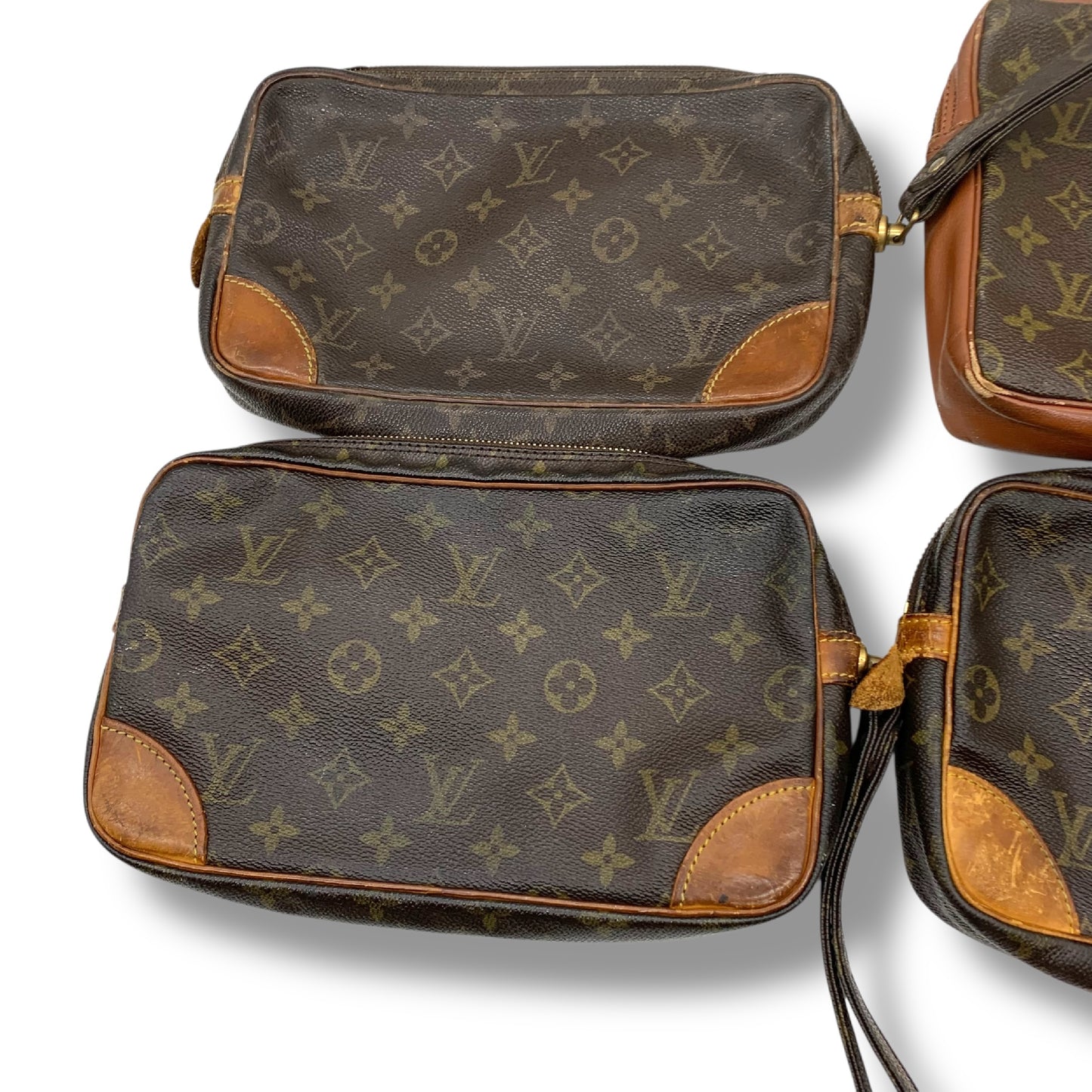 LOUIS VUITTON Louis Vuitton Marlly Dragone and other bags 4 items summary set clutch bag