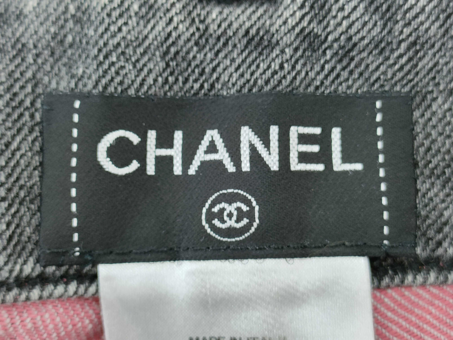 CHANEL CHANEL Chanel denim pants pants