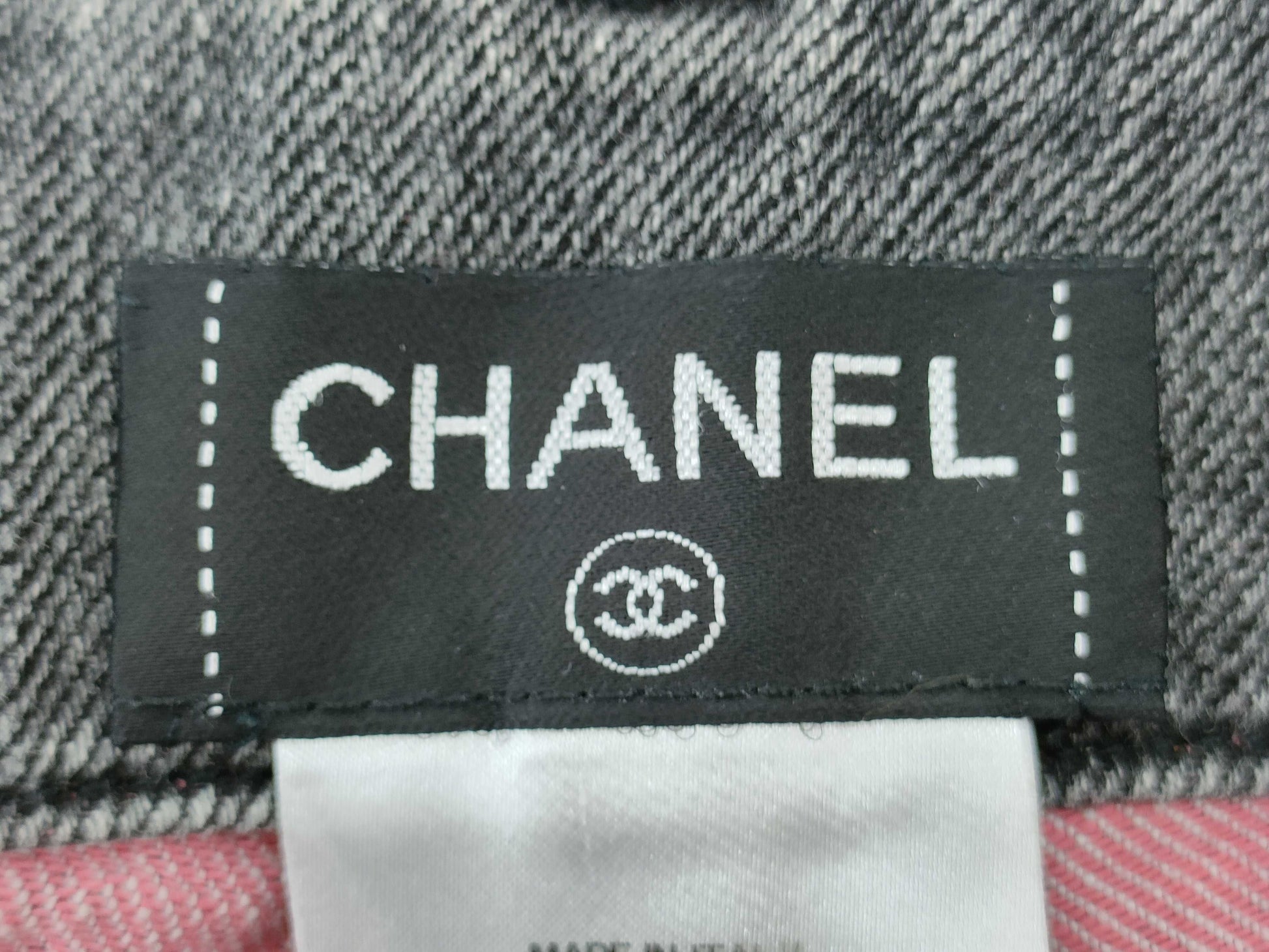 CHANEL CHANEL Chanel denim pants pants