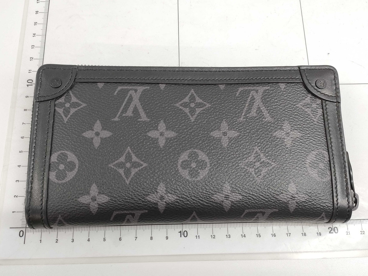 LOUIS VUITTON Trunk Zippy Wallet Monogram Eclipse M80558 Wallet