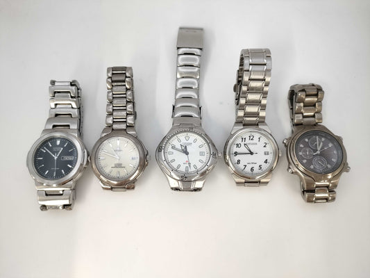 CITIZEN 5 Points Summary Clock Summary Clock Summary