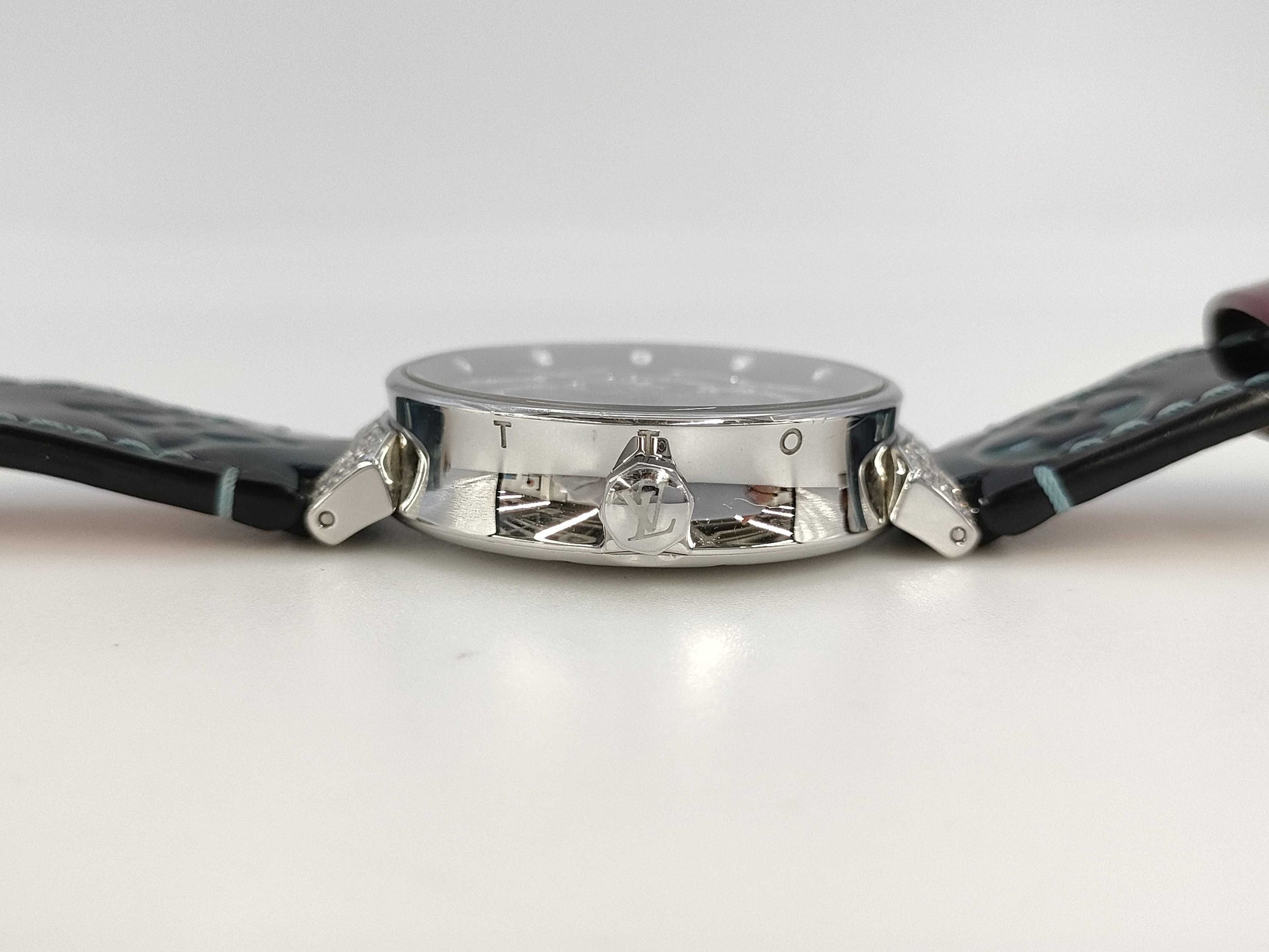 LOUIS VUITTON Tambour QA095 TX7876 Quartz Boys Watch