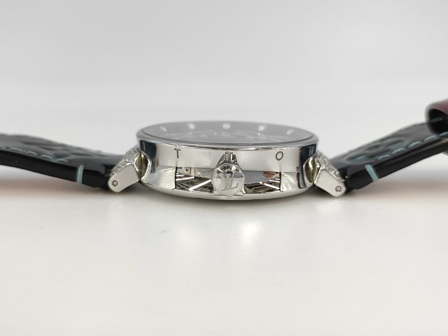 LOUIS VUITTON Tambour QA095 TX7876 Quartz Boys Watch