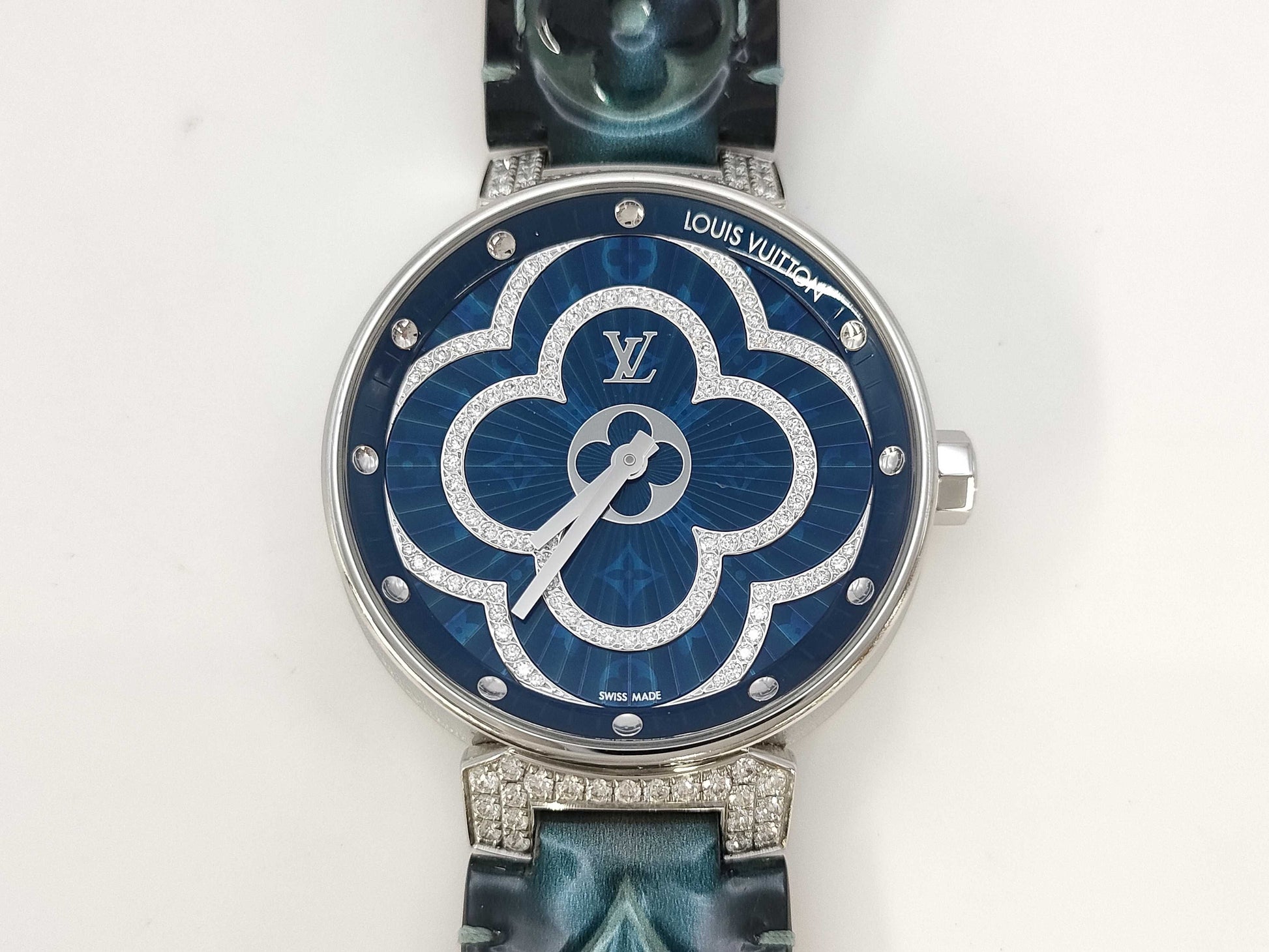 LOUIS VUITTON Tambour QA095 TX7876 Quartz Boys Watch