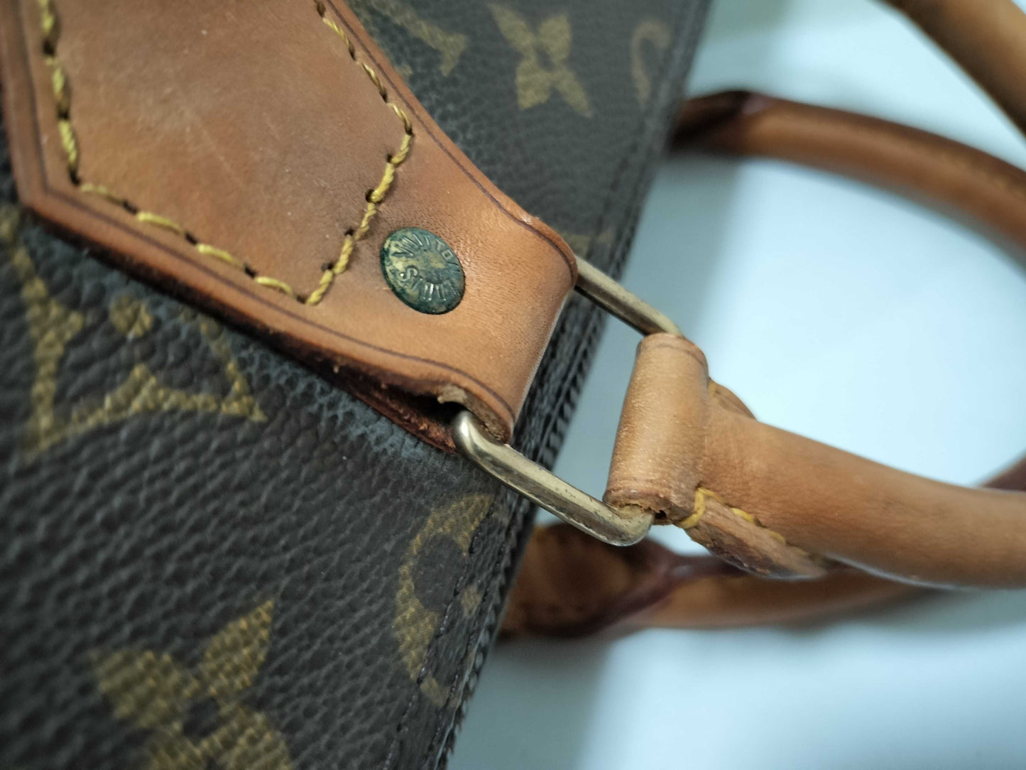 LOUIS VUITTON Monogram Speedy 35 Handbag