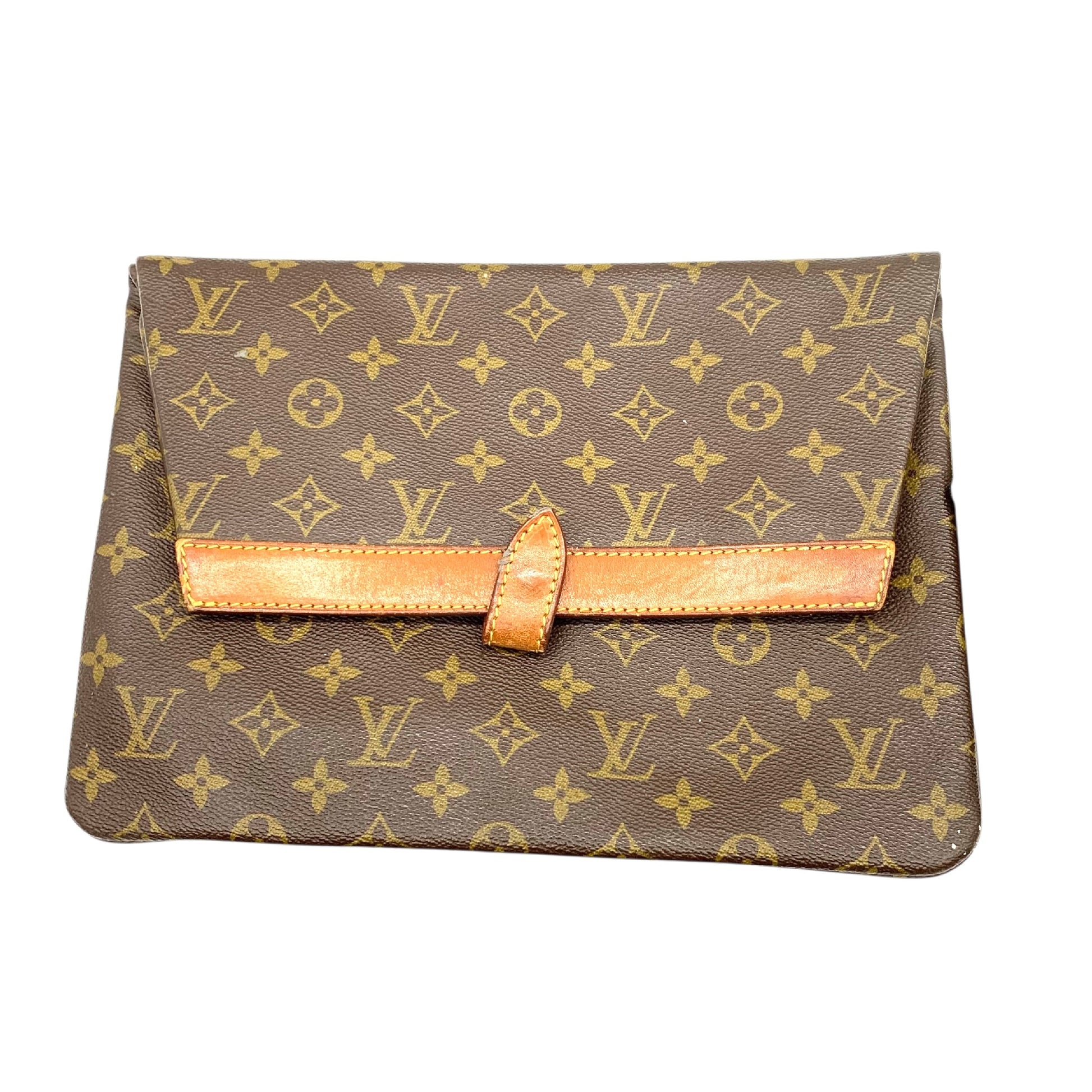LOUIS VUITTON Louis Vuitton Clutch Bag 4-Piece Summary Set Large Quantity Second Bag